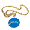 NFL Los Angeles Chargers Team Emblem Fan Chain Necklace