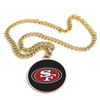 NFL San Francisco 49ers Team Emblem Fan Chain Necklace