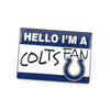 NFL Indianapolis Colts Name Tag Pin