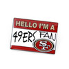 NFL San Francisco 49ers Name Tag Pin