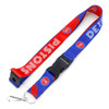 NBA Detroit Pistons Crossfade Lanyard Keychain ID Holder NBA Fan Accessory
