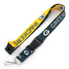NFL Green Bay Packers Crossfade Lanyard Keychain ID Holder NFL Fan Accessory