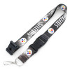 NFL Pittsburgh Steelers Galaxy Lanyard Keychain ID Holder NFL Fan Accessory