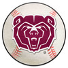 Missouri State Bears Baseball Rug - 27in. Diameter Missouri State Bears Baseball Rug - 27in. Diameter