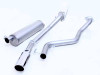 Gibson Cat-Back Performance Exhaust for 2024–2026 Toyota Tacoma 2.4L – Single Stainless – 618821