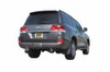 Gibson Cat-Back Performance Exhaust for 2017 Toyota Land Cruiser 5.7L – Dual Split Black Tips – 618818B