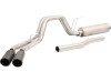 Gibson Exhaust 2020–2026 Ford F-250 & F-350 Super Duty 7.3L Performance Exhaust – Dual Sport Black – 69134B