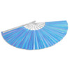 Metallic Blue X-Large Hand Fan