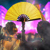 Glitter Gold X-Large Hand Fan