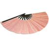 Glitter Rose Gold X-Large Hand Fan