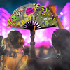 Trippy X-Large Hand Fan