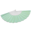 Glitter Fairy Blue Small Hand Fan (Clear Handle)