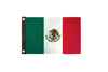 Mexico 12x18 Inch Boat & Off-Road Whip Flag – Mexican Flag for UTV, SXS, Dune Buggy & Marine Use