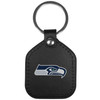 Seattle Seahawks Leather Square Key Chains