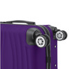 Baltimore Ravens Color Blitz 21-Inch Hard-Shell Carry-On Spinner Luggage with TSA Lock - Purple