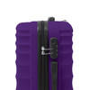 Baltimore Ravens Color Blitz 21-Inch Hard-Shell Carry-On Spinner Luggage with TSA Lock - Purple