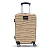 Baltimore Ravens Color Blitz 21-Inch Hard-Shell Carry-On Spinner Luggage with TSA Lock - Tan