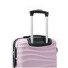Carolina Panthers Color Blitz 21-Inch Hard-Shell Carry-On Spinner Luggage with TSA Lock - Pink