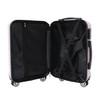 Carolina Panthers Color Blitz 21-Inch Hard-Shell Carry-On Spinner Luggage with TSA Lock - Pink