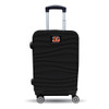 Cincinnati Bengals Color Blitz 21-Inch Hard-Shell Carry-On Spinner Luggage with TSA Lock - Black