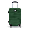 Green Bay Packers Color Blitz 21-Inch Hard-Shell Carry-On Spinner Luggage with TSA Lock - Green