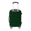 Green Bay Packers Color Blitz 21-Inch Hard-Shell Carry-On Spinner Luggage with TSA Lock - Green