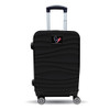 Houston Texans Color Blitz 21-Inch Hard-Shell Carry-On Spinner Luggage with TSA Lock - Black