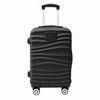 Los Angeles Chargers Color Blitz 21-Inch Hard-Shell Carry-On Spinner Luggage with TSA Lock - Black