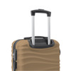 Los Angeles Chargers Color Blitz 21-Inch Hard-Shell Carry-On Spinner Luggage with TSA Lock - Tan