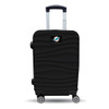 Miami Dolphins Color Blitz 21-Inch Hard-Shell Carry-On Spinner Luggage with TSA Lock - Black