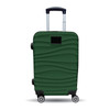 New York Jets Color Blitz 21-Inch Hard-Shell Carry-On Spinner Luggage with TSA Lock - Green