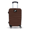 Philadelphia Eagles Color Blitz 21-Inch Hard-Shell Carry-On Spinner Luggage with TSA Lock - Brown