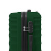 Dallas Stars Color Blitz 21-Inch Hard-Shell Carry-On Spinner Luggage with TSA Lock - Green