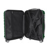 Minnesota Wild Color Blitz 21-Inch Hard-Shell Carry-On Spinner Luggage with TSA Lock - Green