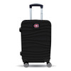 Montreal Canadians Color Blitz 21-Inch Hard-Shell Carry-On Spinner Luggage with TSA Lock - Black
