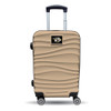 Nashville Predators Color Blitz 21-Inch Hard-Shell Carry-On Spinner Luggage with TSA Lock - Tan