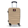 New Jersey Devils Color Blitz 21-Inch Hard-Shell Carry-On Spinner Luggage with TSA Lock - Tan