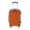 Philadelphia Flyers Color Blitz 21-Inch Hard-Shell Carry-On Spinner Luggage with TSA Lock - Orange