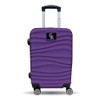 Colorado Rockies Color Blitz 21-Inch Hard-Shell Carry-On Spinner Luggage with TSA Lock - Purple