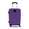 Colorado Rockies Color Blitz 21-Inch Hard-Shell Carry-On Spinner Luggage with TSA Lock - Purple