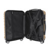 Los Angeles Angels Color Blitz 21-Inch Hard-Shell Carry-On Spinner Luggage with TSA Lock - Tan