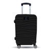 Miami Marlins Color Blitz 21-Inch Hard-Shell Carry-On Spinner Luggage with TSA Lock - Black