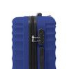 New York Mets Color Blitz 21-Inch Hard-Shell Carry-On Spinner Luggage with TSA Lock - Blue