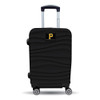 Pittsburgh Pirates Color Blitz 21-Inch Hard-Shell Carry-On Spinner Luggage with TSA Lock - Black