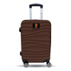 San Francisco Giants Color Blitz 21-Inch Hard-Shell Carry-On Spinner Luggage with TSA Lock - Brown