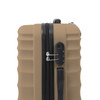 San Francisco Giants Color Blitz 21-Inch Hard-Shell Carry-On Spinner Luggage with TSA Lock - Tan