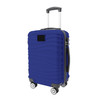 Tampa Bay Rays Color Blitz 21-Inch Hard-Shell Carry-On Spinner Luggage with TSA Lock - Blue