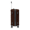 Tampa Bay Rays Color Blitz 21-Inch Hard-Shell Carry-On Spinner Luggage with TSA Lock - Brown