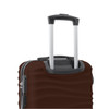 Tampa Bay Rays Color Blitz 21-Inch Hard-Shell Carry-On Spinner Luggage with TSA Lock - Brown