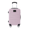 Tampa Bay Rays Color Blitz 21-Inch Hard-Shell Carry-On Spinner Luggage with TSA Lock - Pink